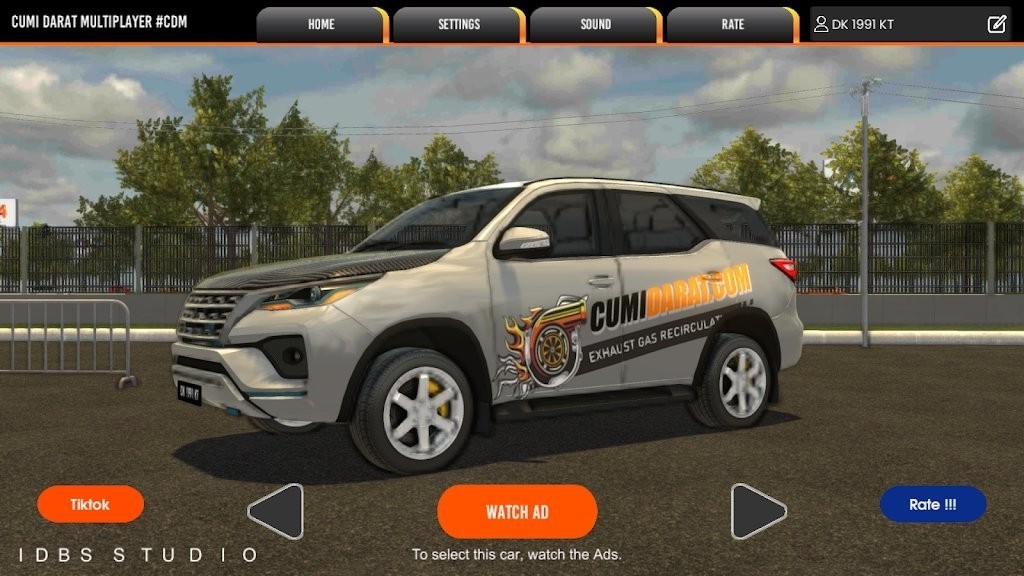 陆地鱿鱼汽车多人竞速