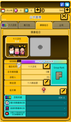 月刊偶像:像素偶像成长十八汉化版