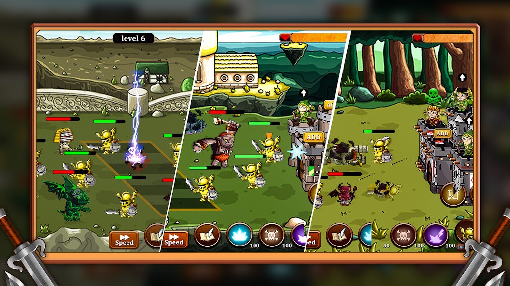 城堡要塞塔防体