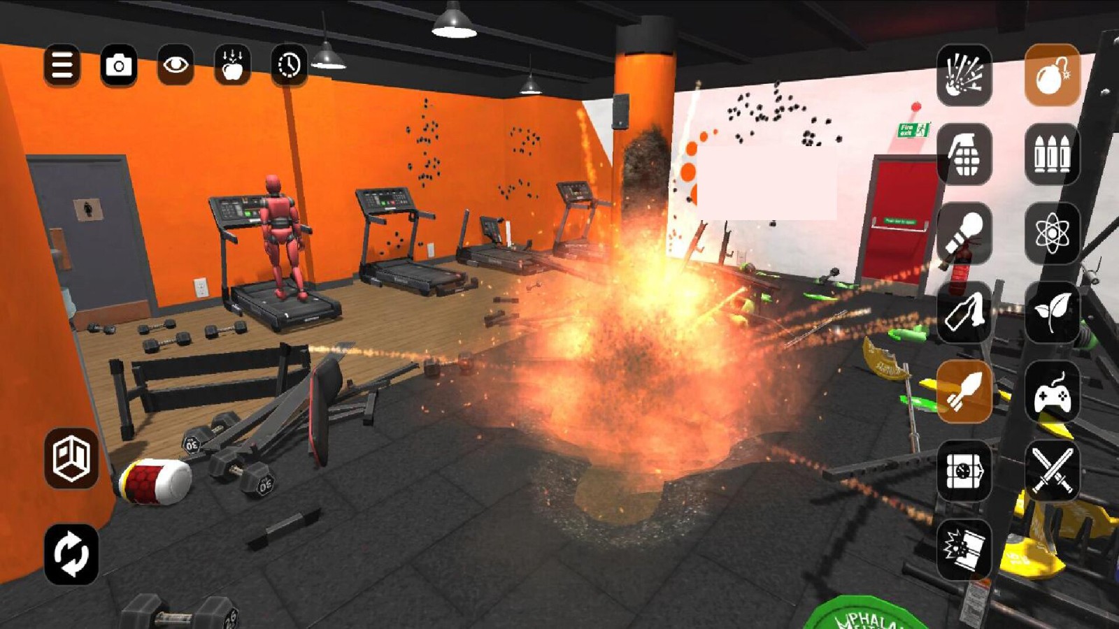 热血英雄拆家模拟