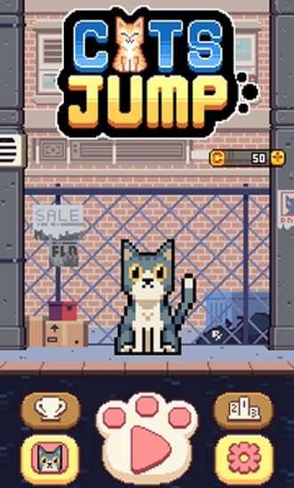 猫猫像素跳跃
