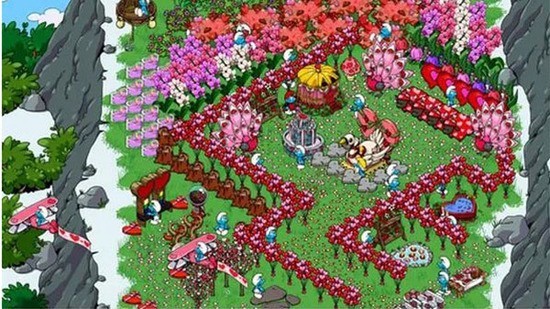 蓝精灵村庄Smurfs