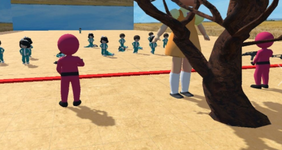 鱿鱼游戏红灯绿灯squidgame