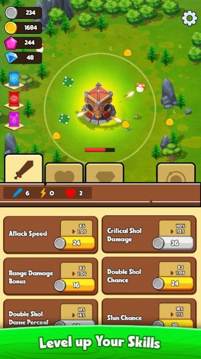 史诗之塔闲置防御