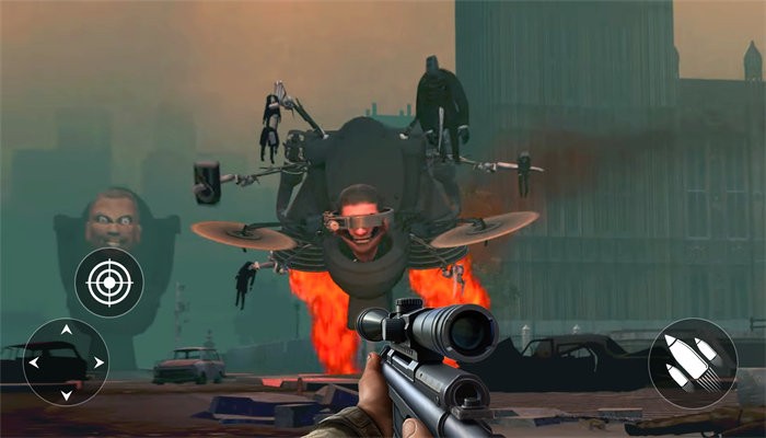 马桶人怪物射击Toilet Monster FPS