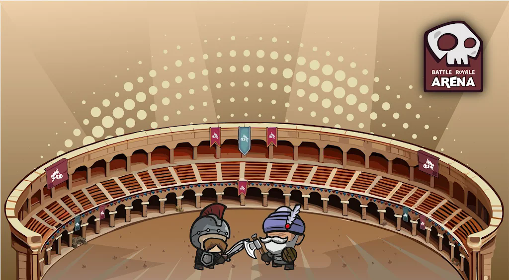 竞技场对抗逃生道路