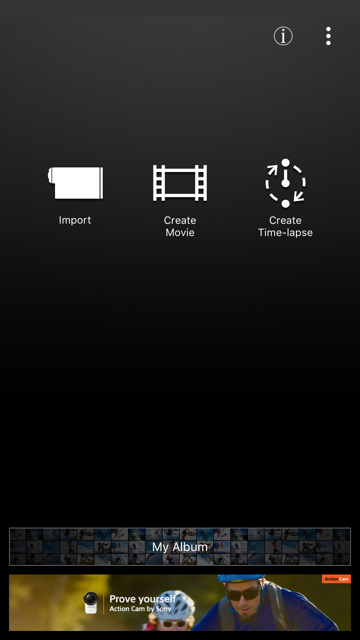 索尼运动相机(Action Cam)