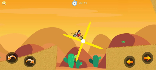 摩托车骑手赛车