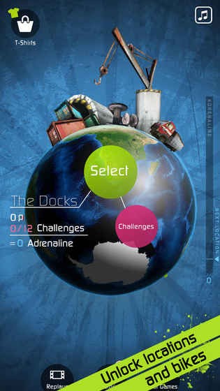 小轮车的挑战Touchgrind BMX