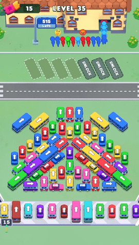 巴士逃脱交通堵塞