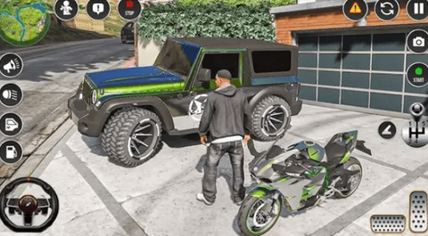 豪华吉普车驾驶模拟器