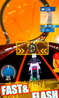 节奏音乐摩托车