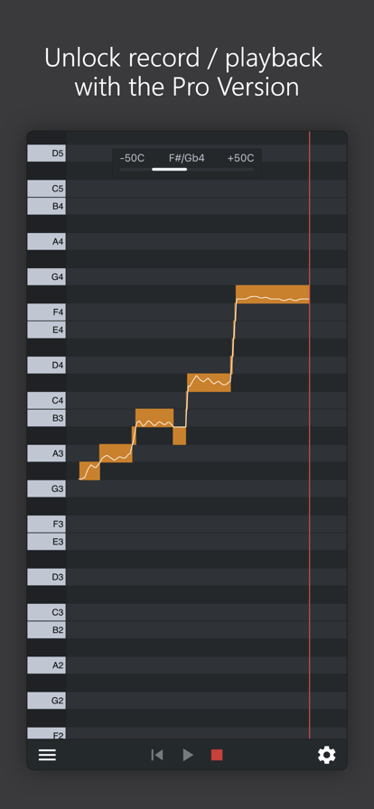 Nail the Pitch调音器