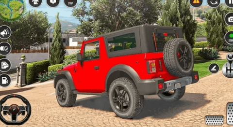 豪华吉普车驾驶模拟器