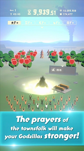 奔跑吧哥斯拉的怪兽游戏