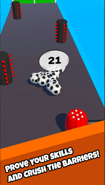 球之战奔跑与摧毁