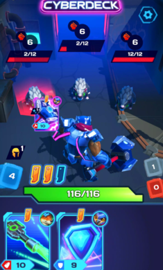 赛博甲板:角色卡牌战