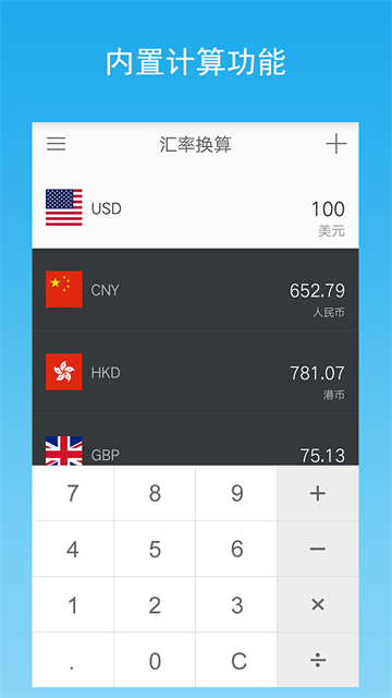 汇率提醒Currency Exchange