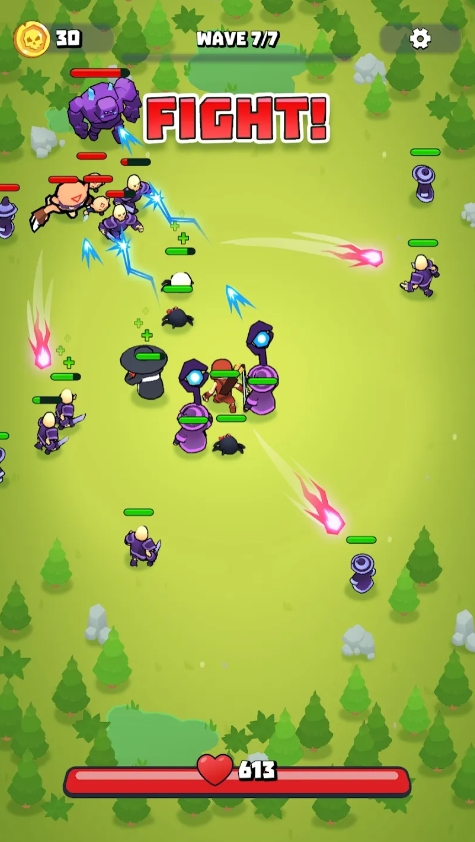 小队防御:战斗冲刺