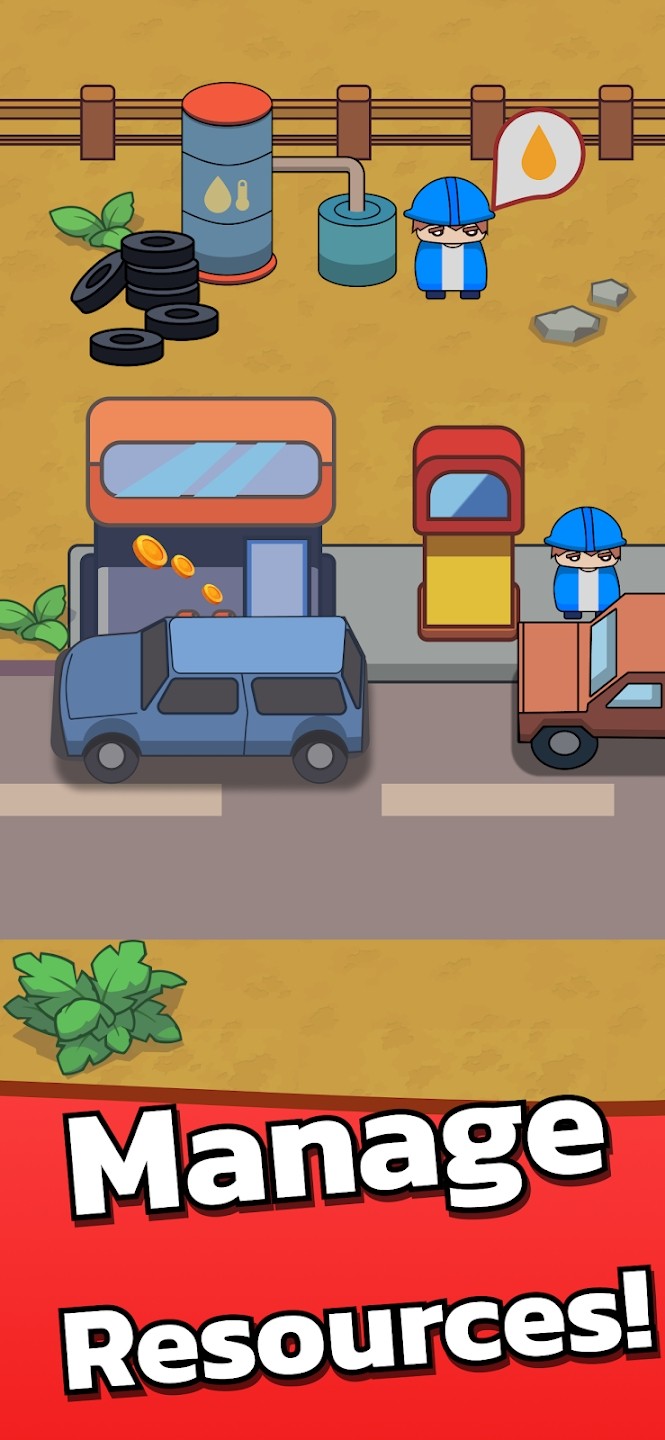 闲置僵尸加油站