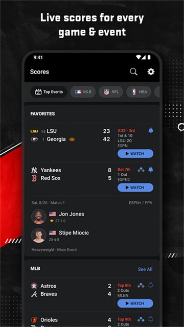 ESPN比分中心