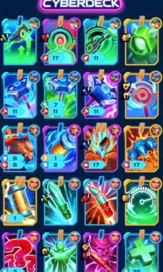 赛博甲板:角色卡牌战