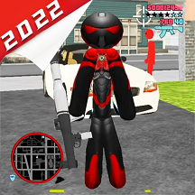 绳索英雄蜘蛛火柴人