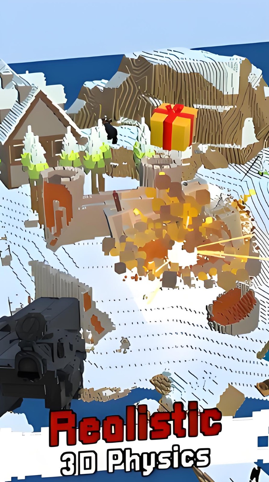 像素建筑破坏模拟器3D