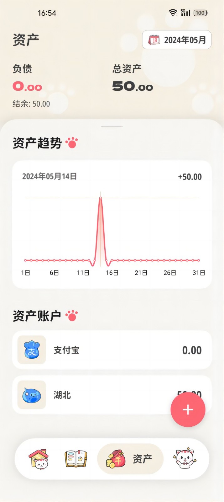 喵钱记账app