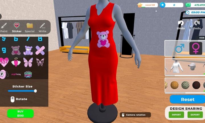 服装店模拟器3D