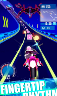 节奏音乐摩托车