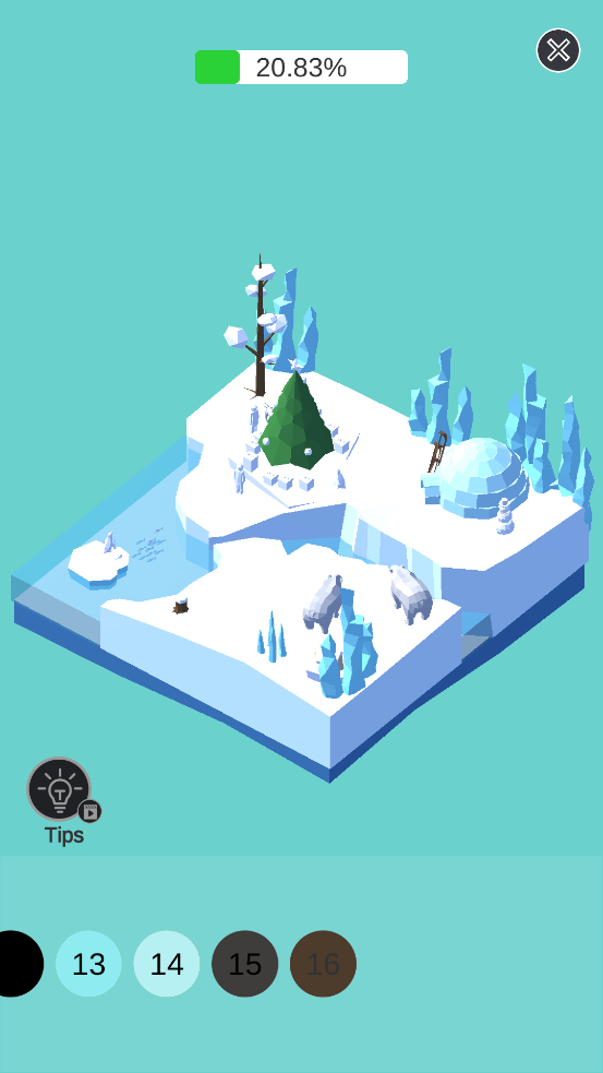 迷你世界涂色游戏