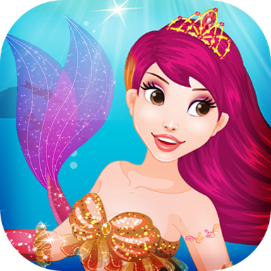 美人鱼公主化妆美容游戏