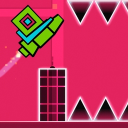 方块像素跑酷几何节奏冲刺