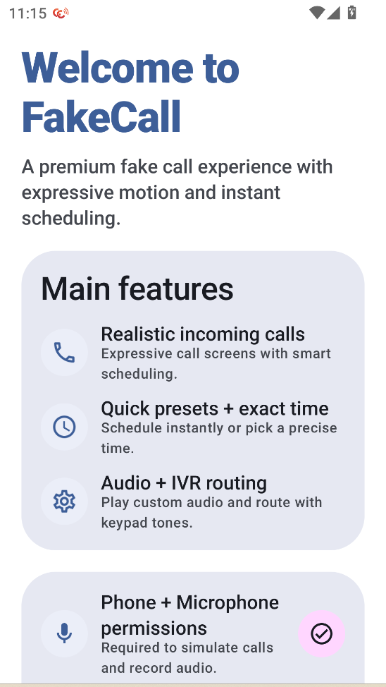 Fake Call