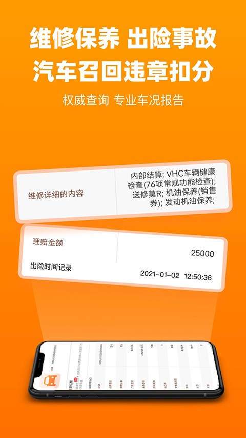 车况查询app