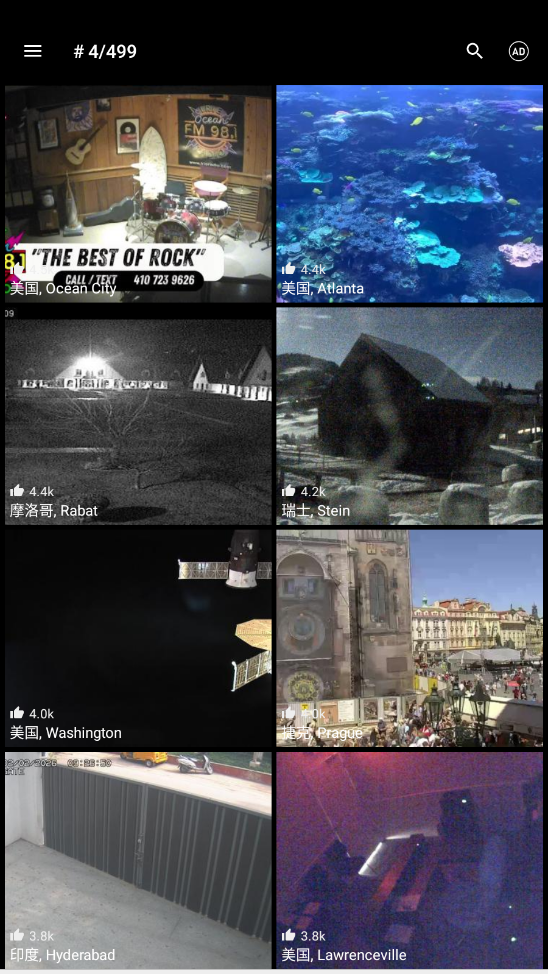 Live Camera实时摄像头