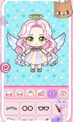 迷你校园装扮少女