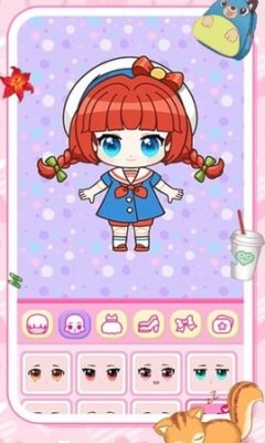 迷你校园装扮少女