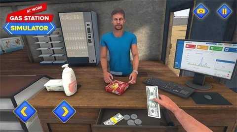 沙漠加油站模拟器