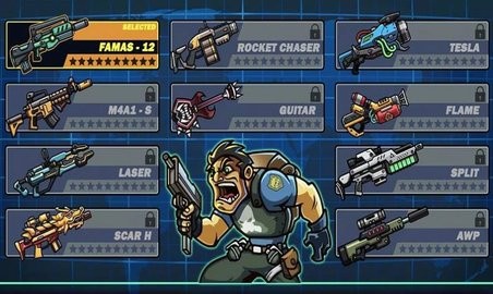 爆裂特工机枪射击战