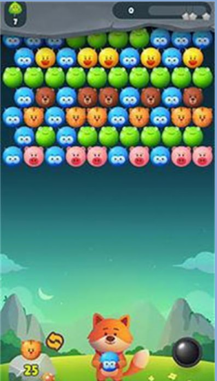 泡泡射手福克斯