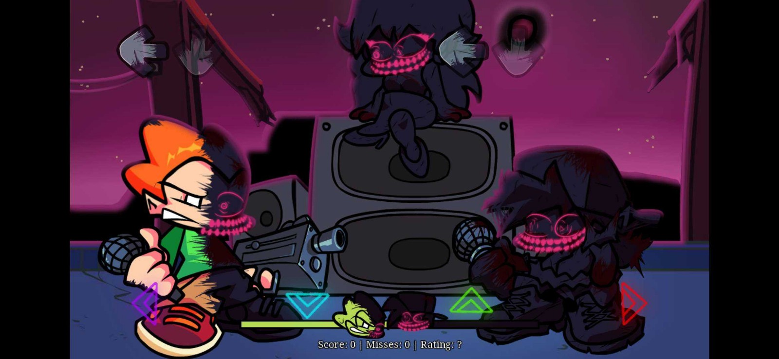 周五夜放克腐化黑暗碰撞