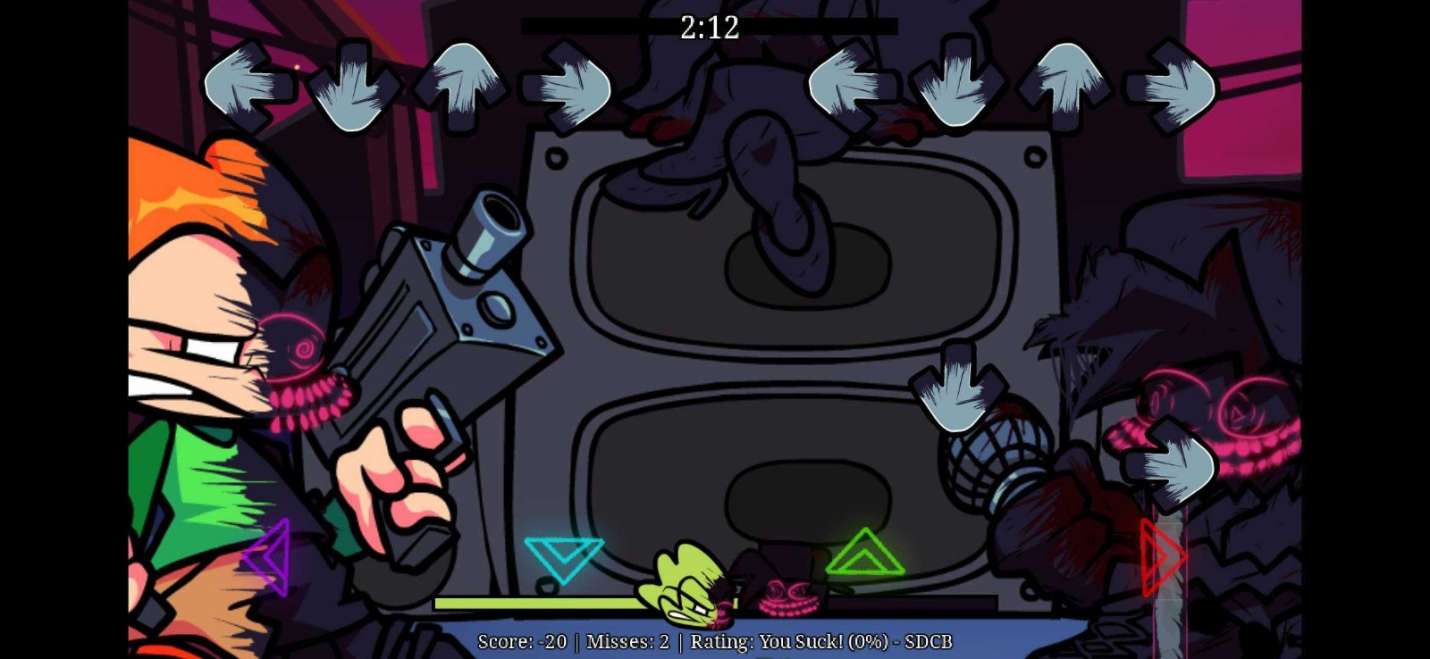 周五夜放克腐化黑暗碰撞