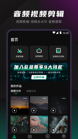 一键视频格式转换