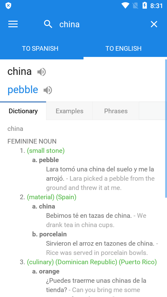 SpanishDict(西班牙语词典翻译)