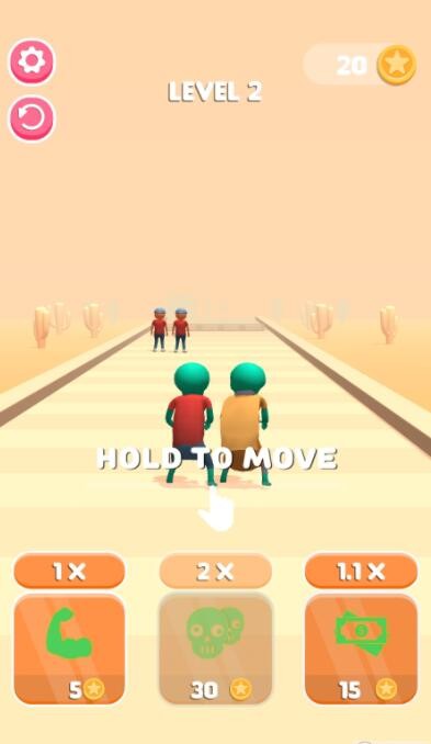 僵尸人群无限金币版