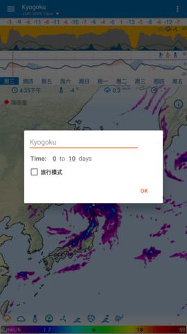 Flowx Pro可视化天气预报
