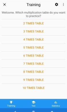 乘法表学习(Times Tables)