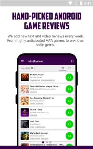 minireview游戏盒子